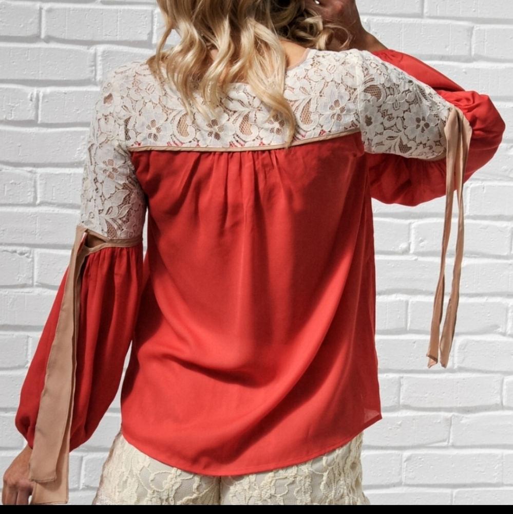 ❤️New handmade lace detail top - Picture 4 of 15